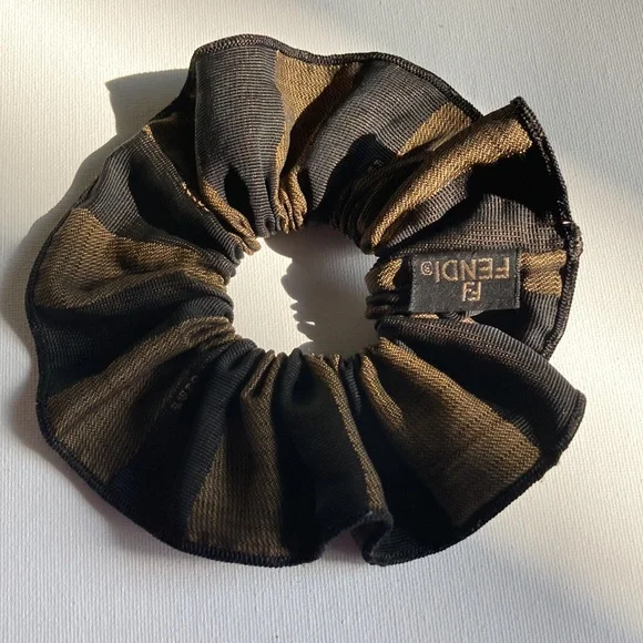 Fendi Scrunchie Pequin